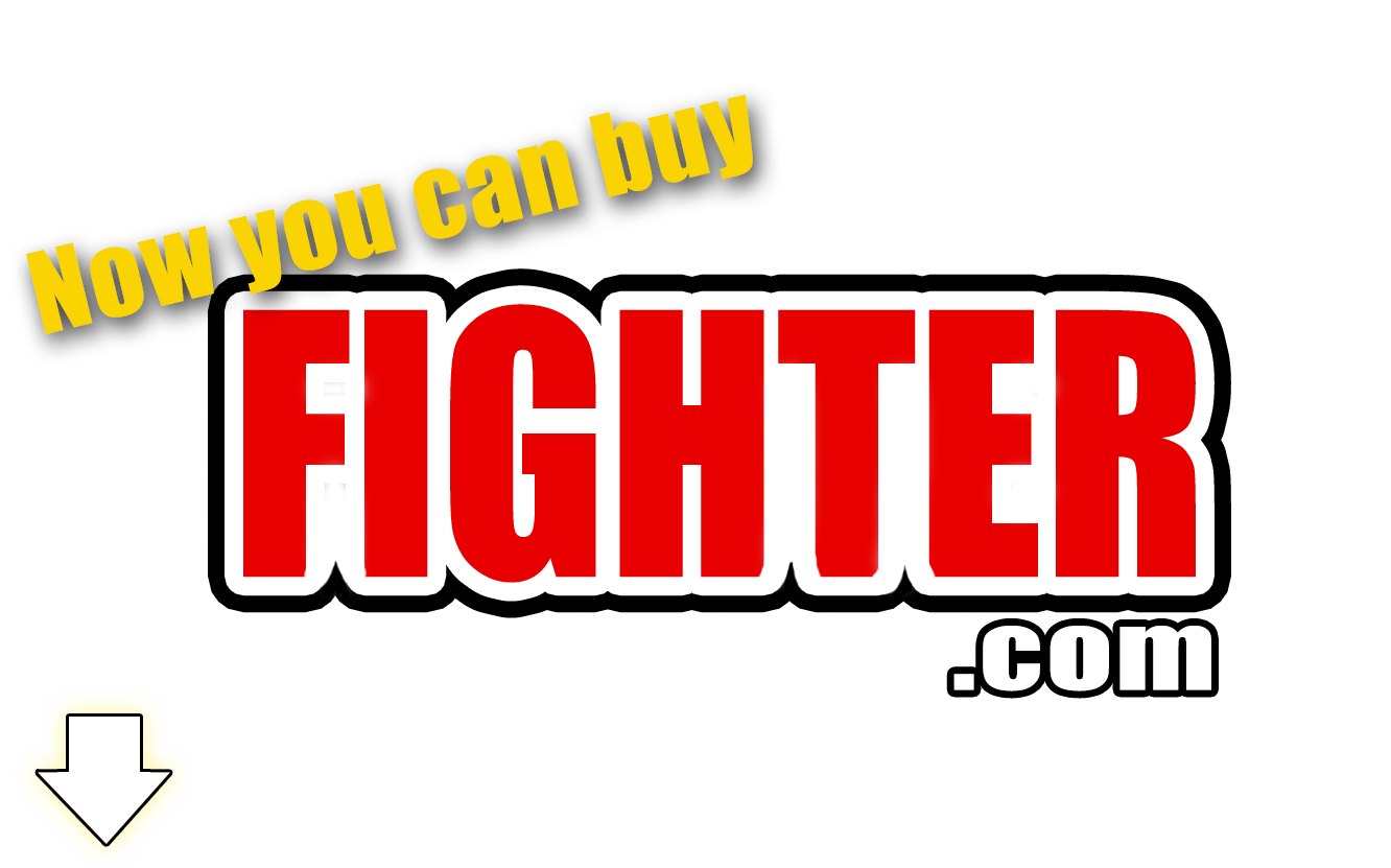 Fighter.com premium domain for sale - perfect for fitness, sports, or combat brands